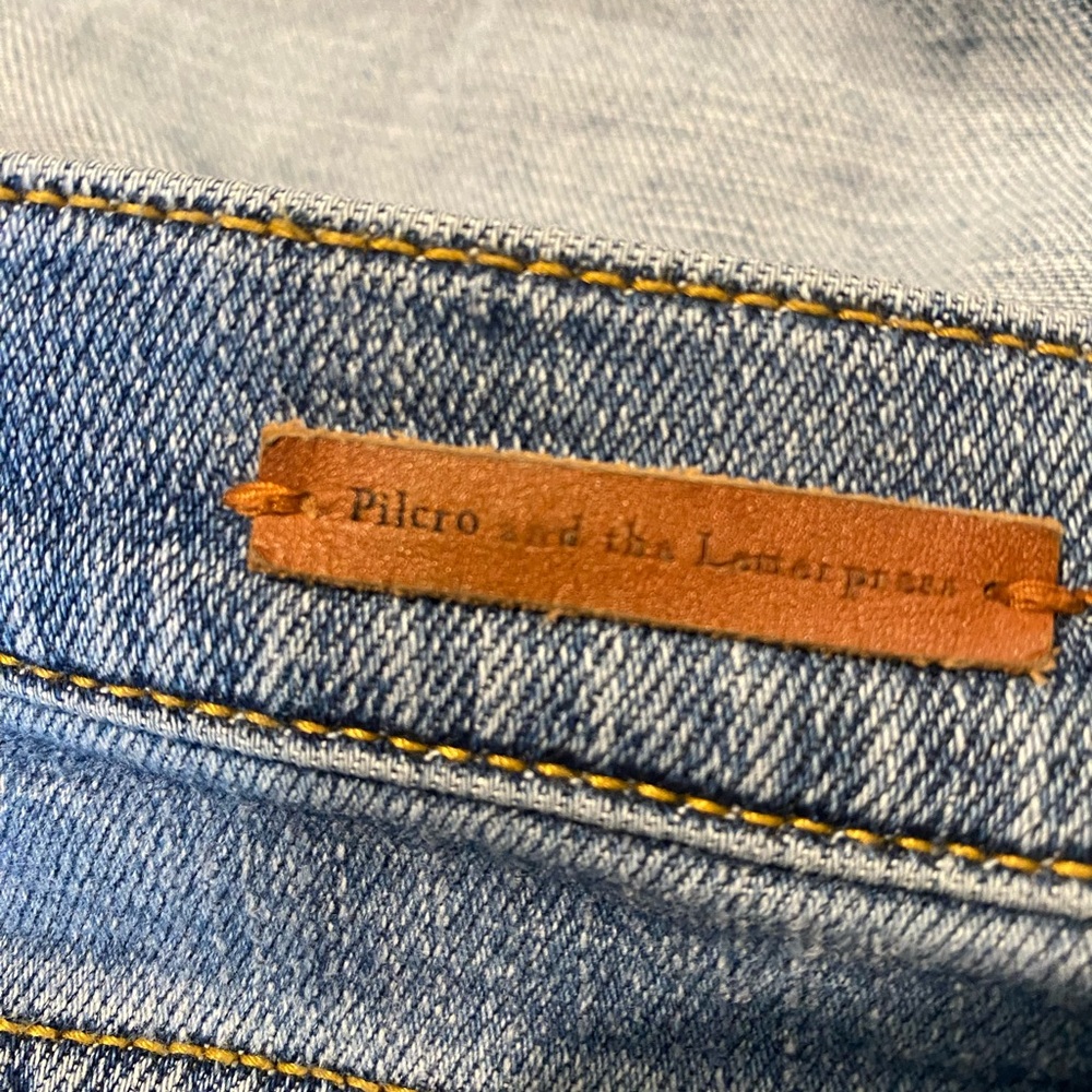 Anthropologie Pilcro and the Letterpress Denim Overalls - Picture 4 of 11